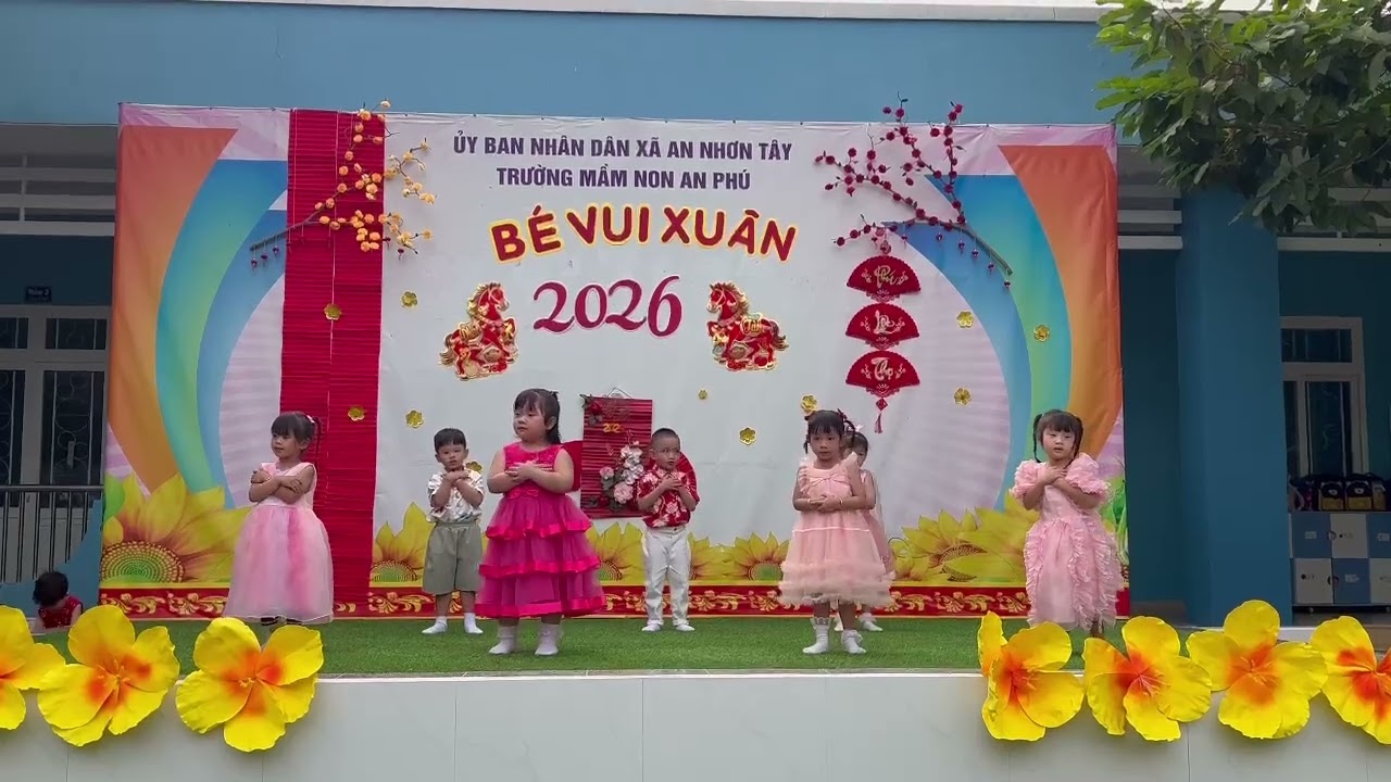 BÀI HÁT I LOVE FAMILY ( CÁC BÉ LỚP MẦM)-TRƯỜNG MẦM NON AN PHÚ