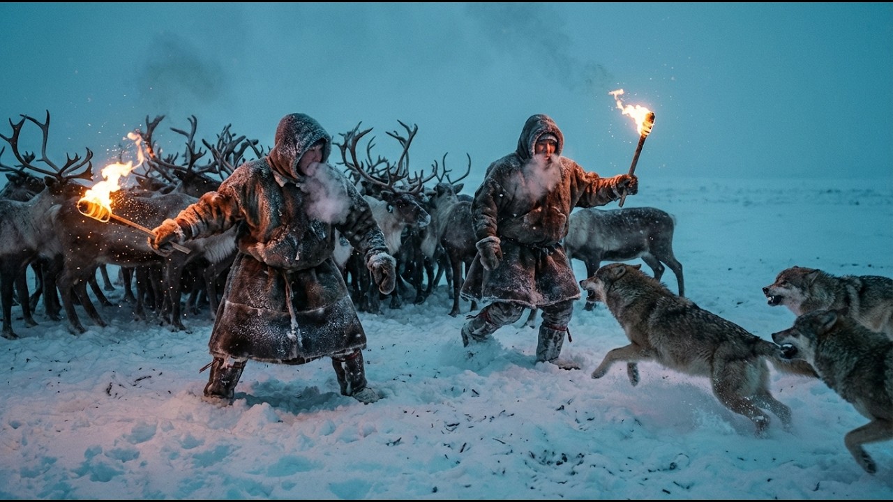 Protecting 3,000 Reindeer: An Insane Battle Against Wolves in -71°C Yakutia