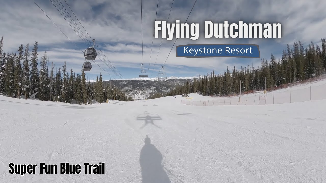 Flying Dutchman - Awesome Blue Run - Keystone Ski Resort