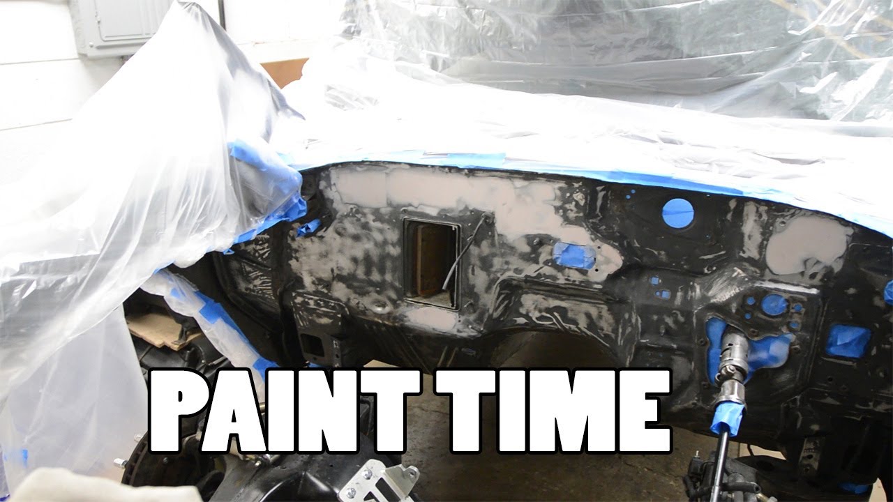 I took the CHEVELLE apart for some PAINT