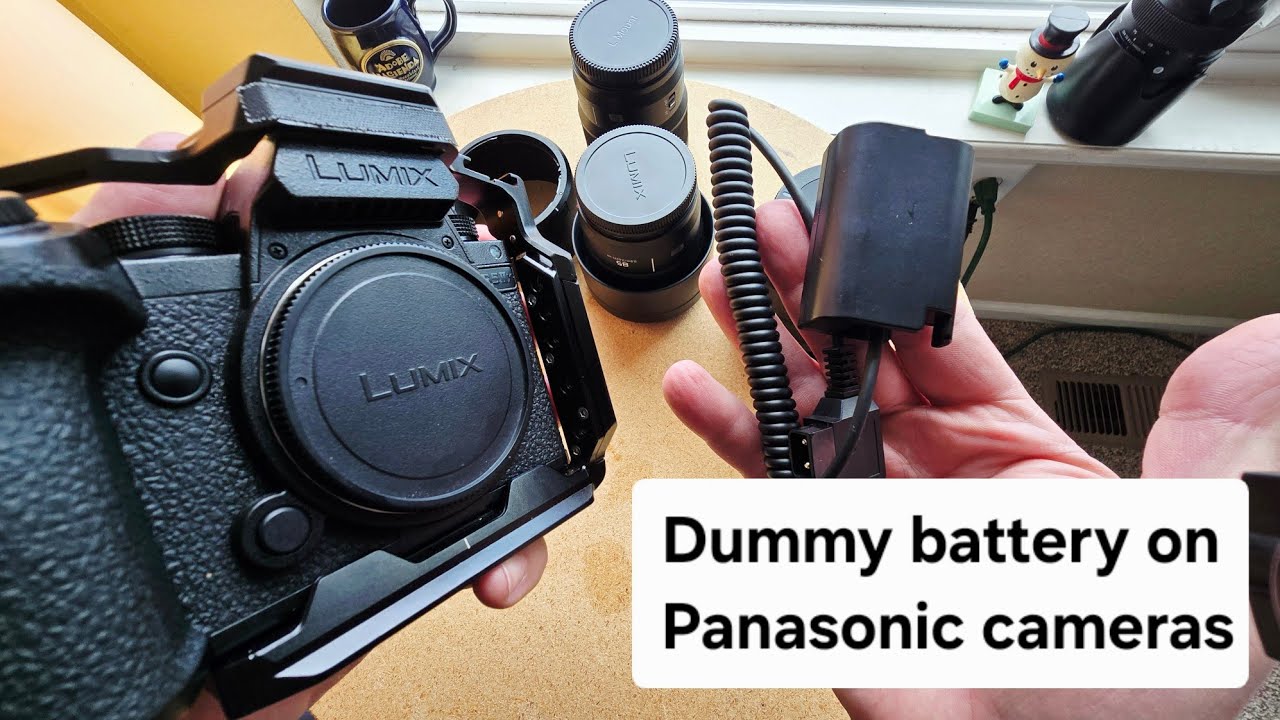 Never Run Out of Battery! Panasonic BLK22 Dummy Battery Setup.( S5II, S5IIX, GH6, S9, & S1II Cameras