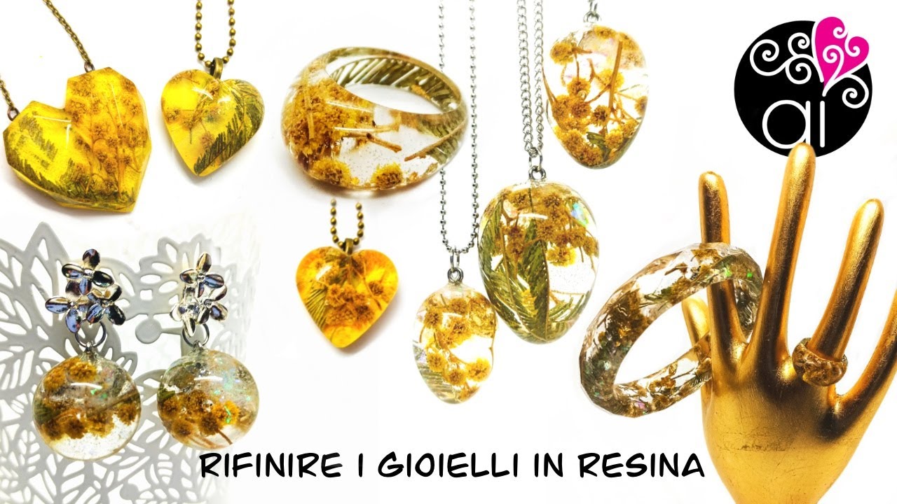 Rifinire Gioielli in Resina: Bail Pendants, Occhielli a Vite, Limare e Sigillare con Resina UV