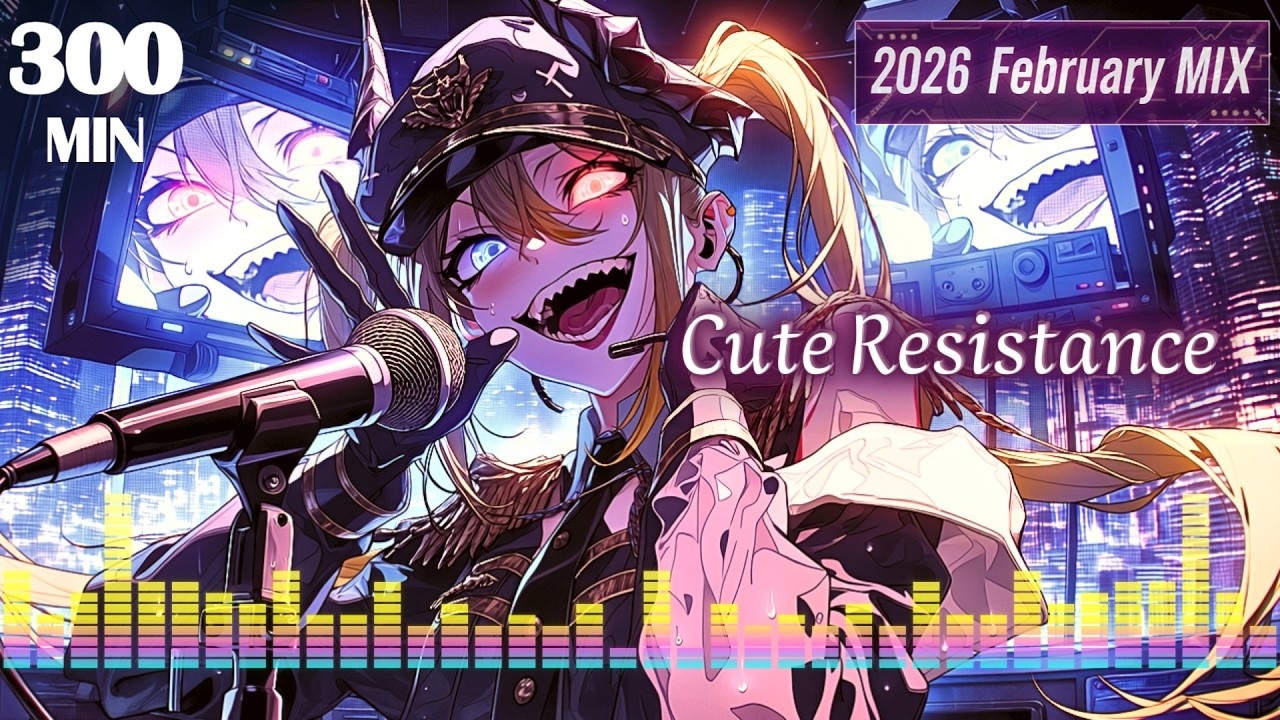 🎧2026 February MIX of Cyberpunk | 5 HOURS Non-Stop music | Deep Focus Mix for Work, Study, Driving😈