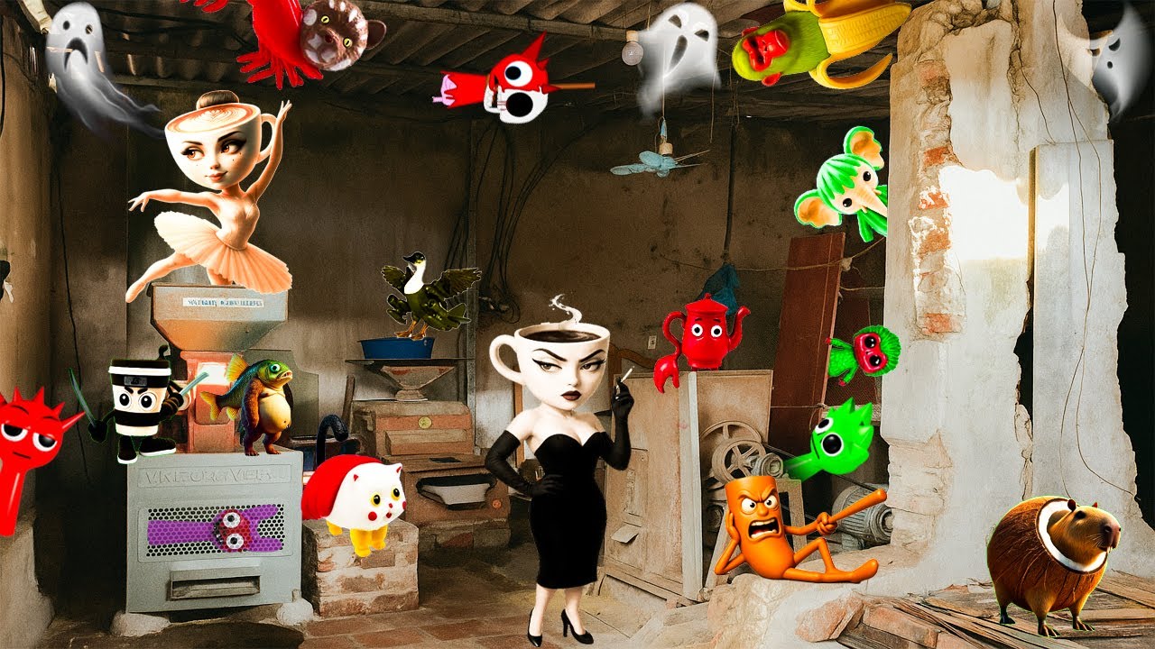 🐔👀Catching ALL ITALIAN BRAINROT Toys next to the chicken coop! 👀