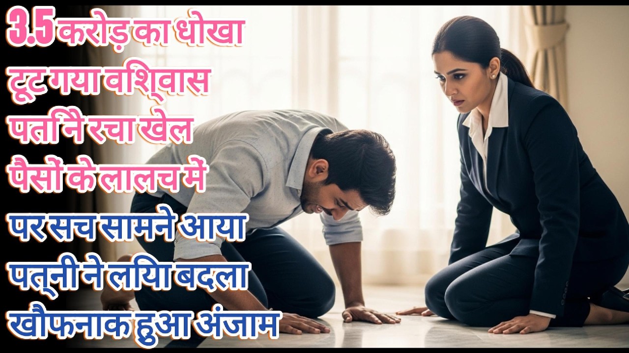3.5 करोड़ का धोखा: एक पत्नी का खौफनाक बदला! | पारिवारिक कहानी