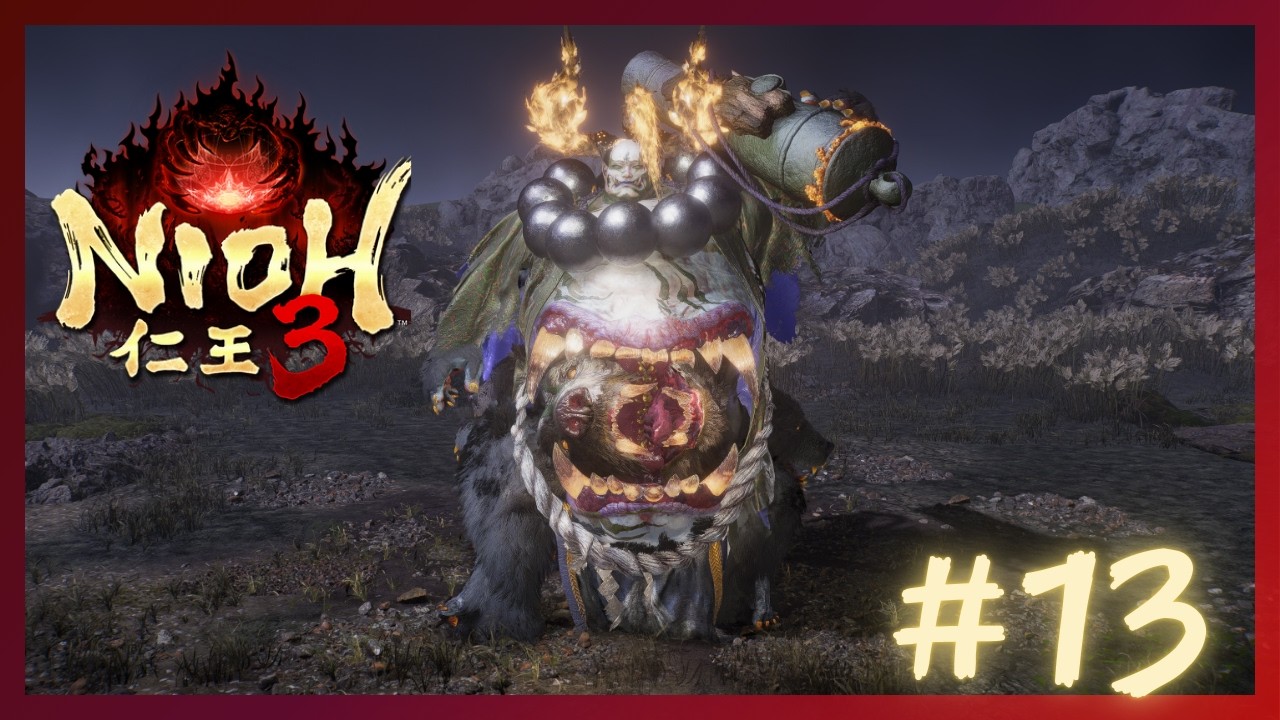 【NIOH3】仁王3 執心胖子打到天亮 恨肥肥 #nioh3 #13