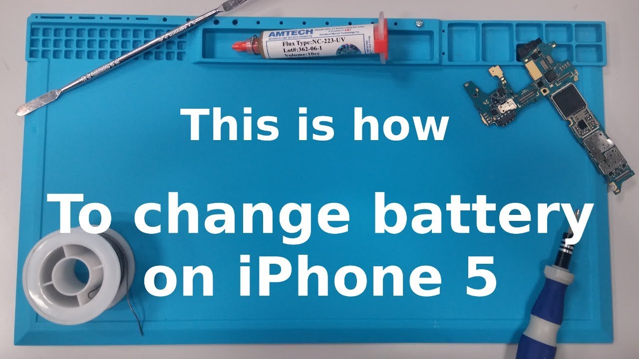 iPhone 5 battery replacement