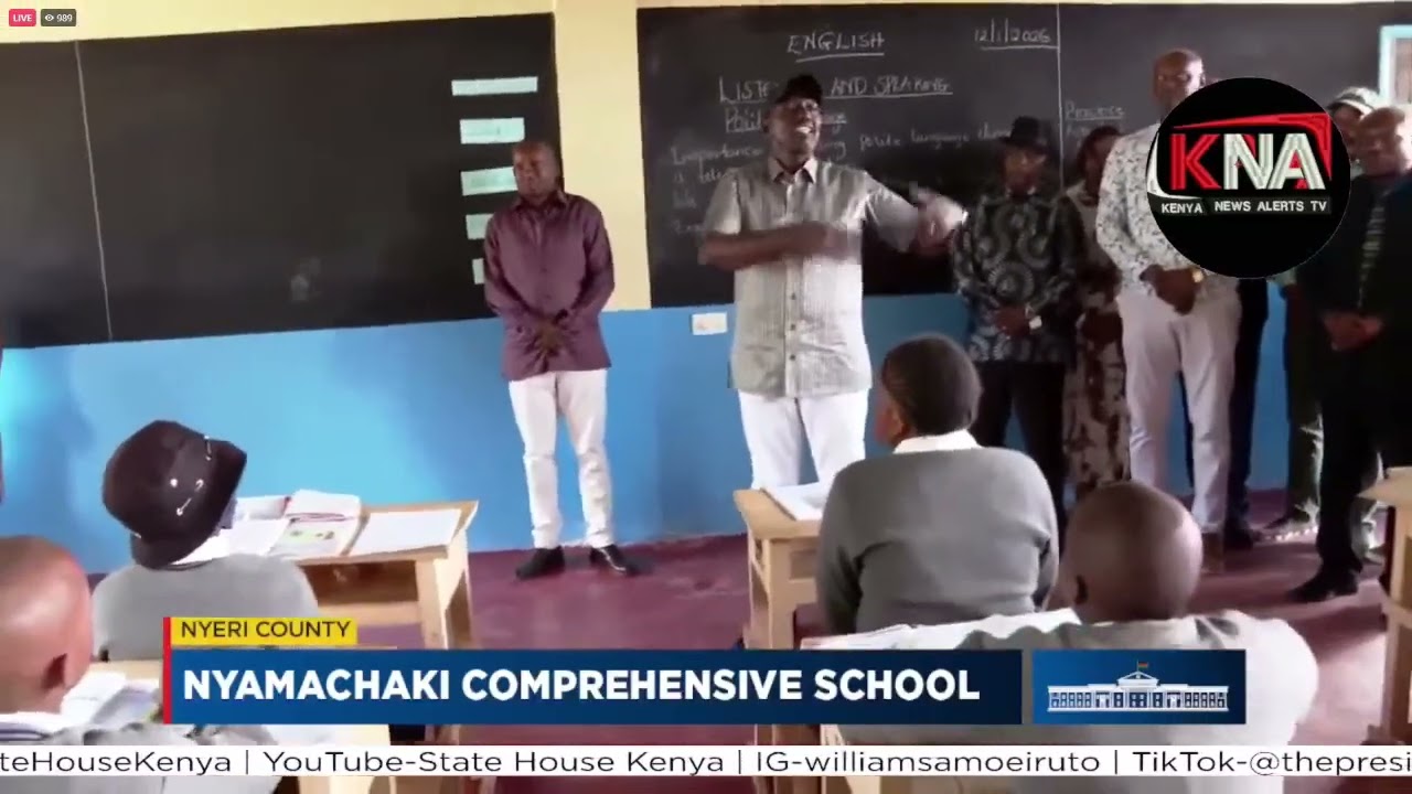 THIS IS FUNNY!! PRESIDENT RUTO BURSTING INTO LAUGHTER AFTER KIDS RECOGNISING KINDIKI AS FIRE SI FIRE