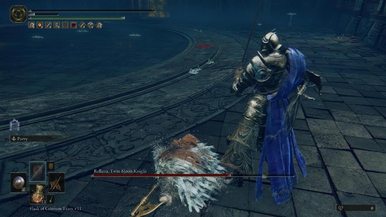 ELDEN RING rellana parry progress