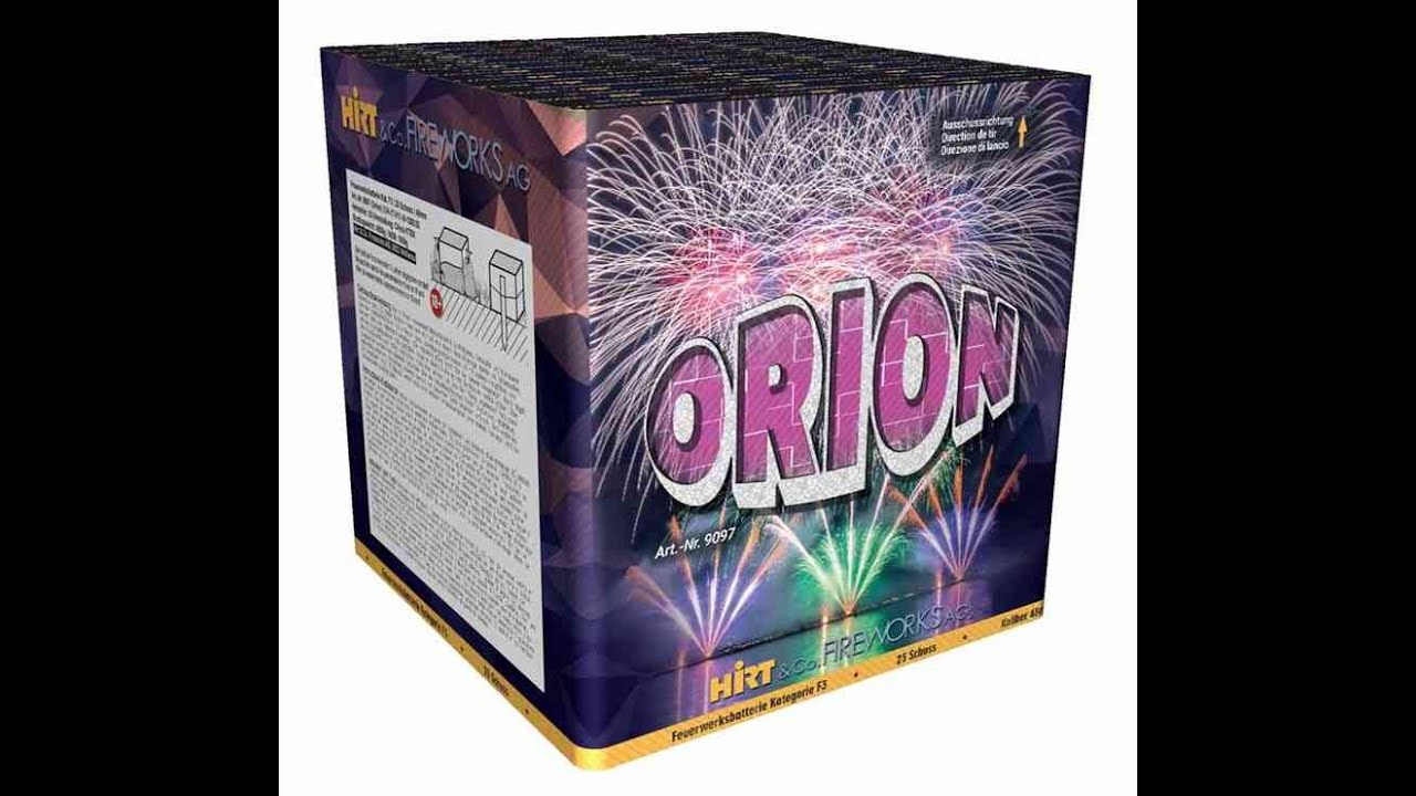 Orion | Hirt & Co Fireworks
