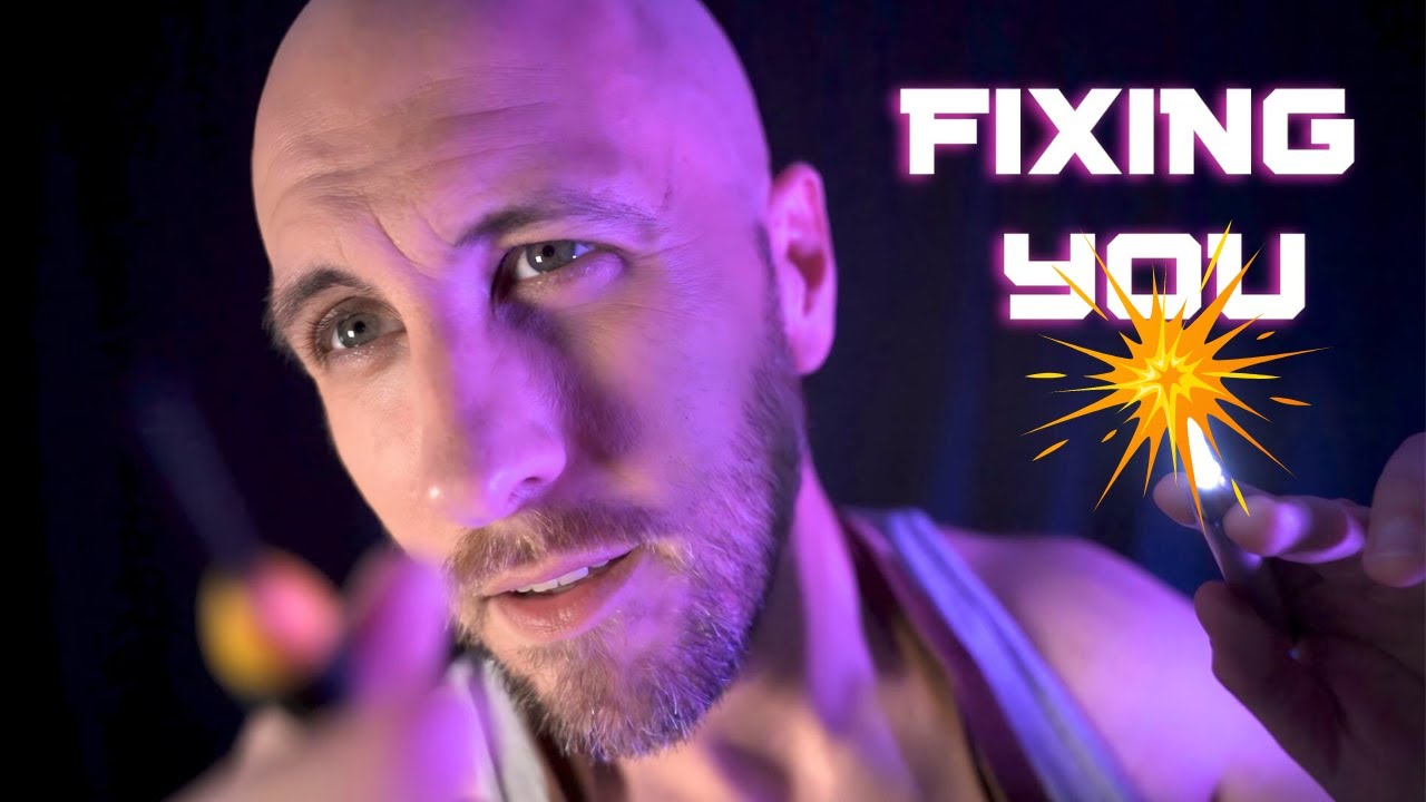 ASMR Relaxing Android Repair Roleplay | Let Me Fix you