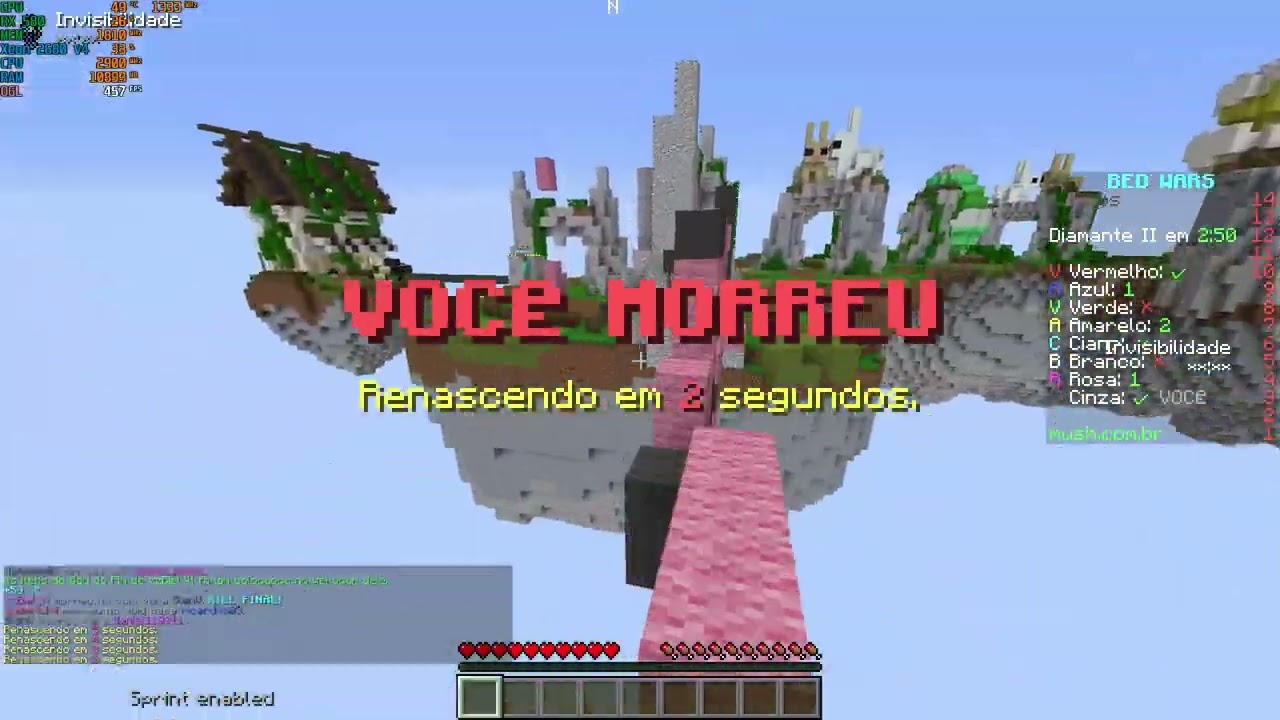 XEON 2680 V4 COM RX 580 NO MINECRAFT
