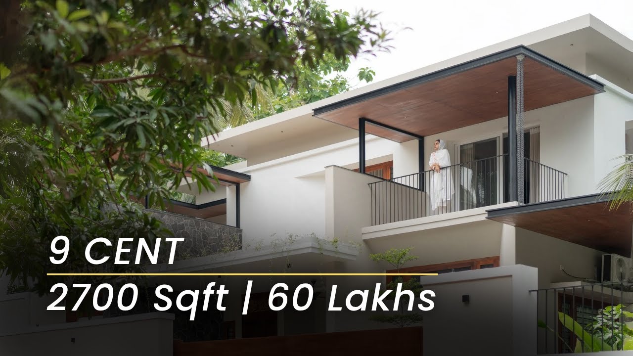 9 സെന്റിൽ പ്രകൃതിയോട് ചേർന്നൊരു വീട്  | Tropical Design & Budget-Friendly Living