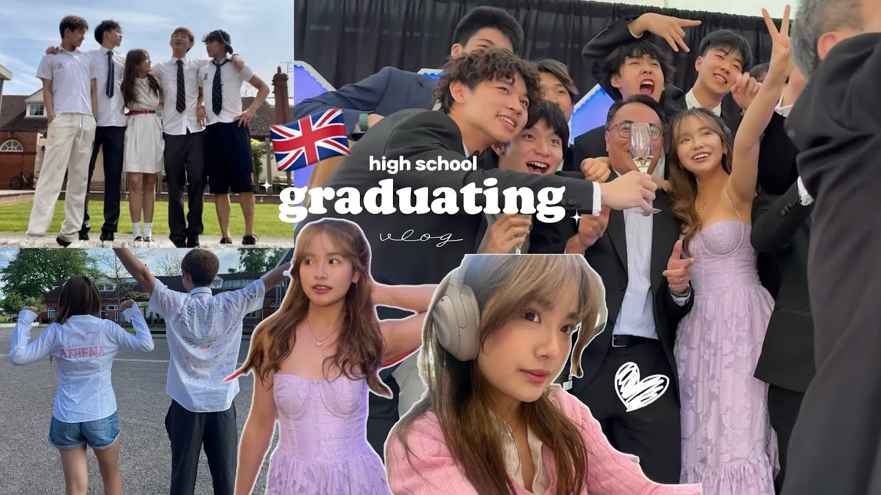 uk boarding school graduation vlog// 英國高中畢業全記錄🎀