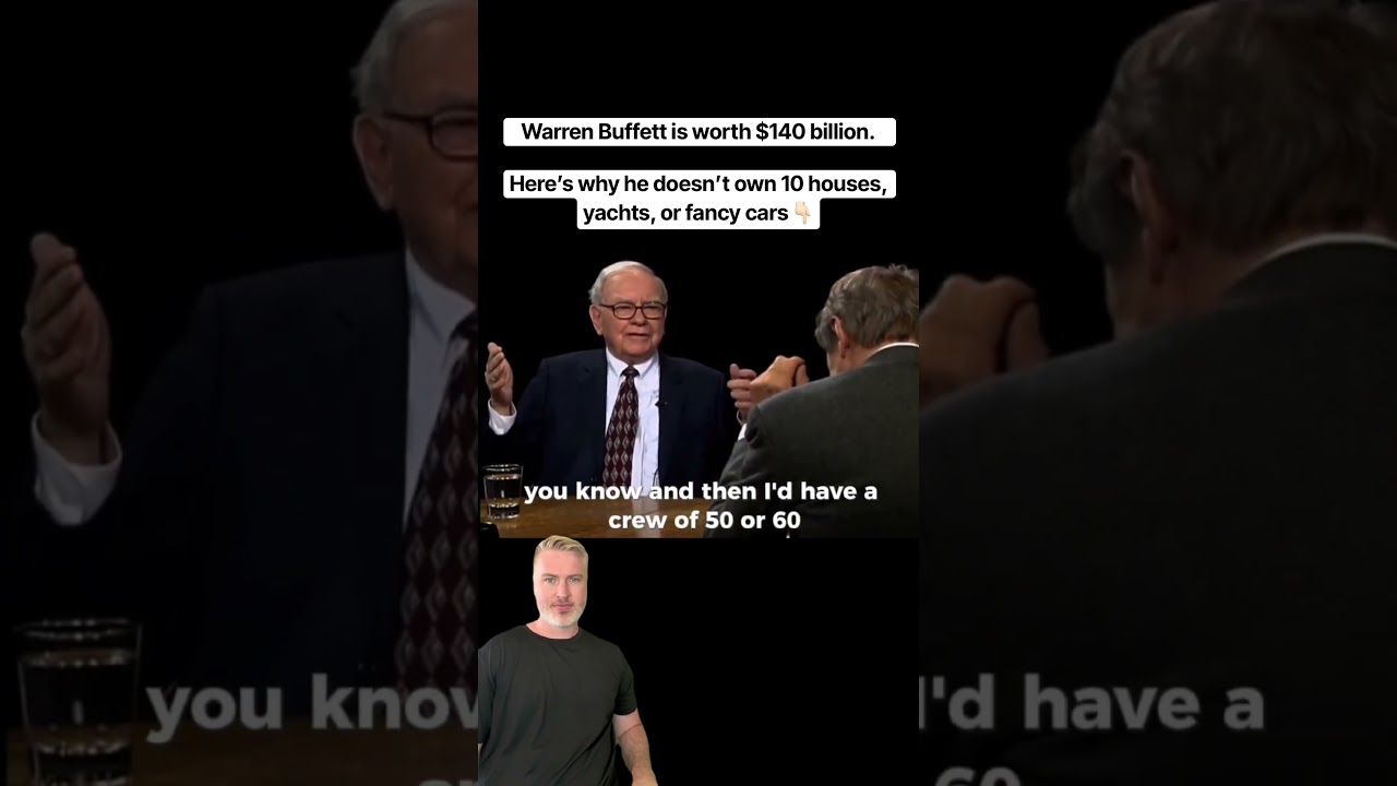 Why Warren Buffett doesn&rsquo;t spend his money 👀