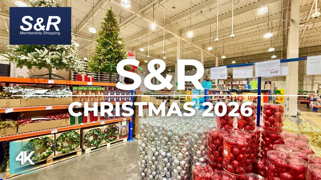 S&R New Manila Christmas 2026 Walking Tour 🎄✨ | New Decorations, Christmas Shopping and Gift Ideas