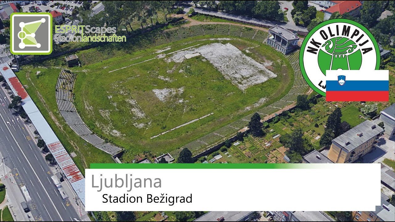 Stadion Bežigrad | NK Olimpija Ljubljana | Google Earth | 2O16