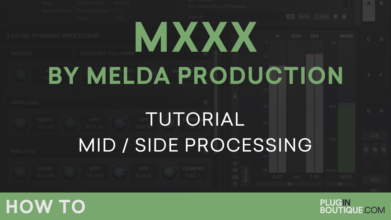 MXXX by Melda Production | Mid-Side Processing | Part 4
