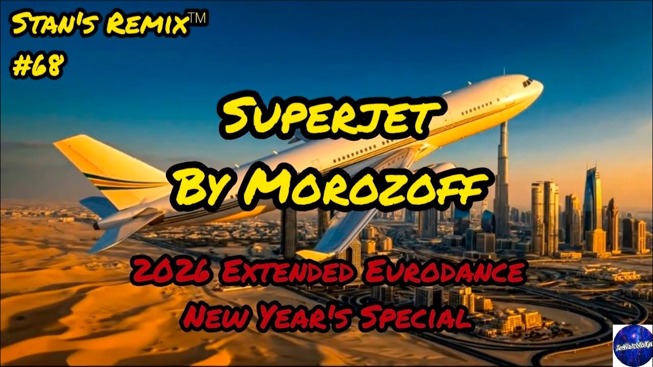 🔥 Superjet &ndash; Morozoff (New Year&rsquo;s Special 2026 Extended Eurodance HiT) | Stan&rsquo;s Remix ✈️🌆