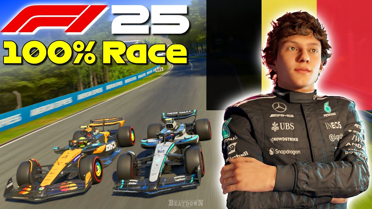 F1 25 - Let's Make Antonelli World Champion #13: 100% Race Belgium