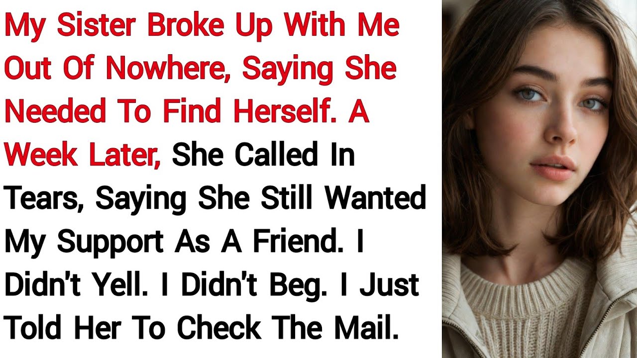 My Fiancée Broke Up With Me Out Of Nowhere, Saying She Needed To Find Herself. A Week Later...Reddit