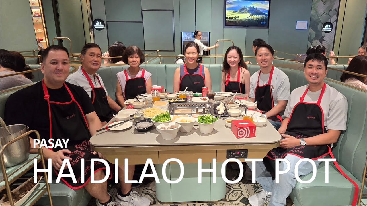 Trying Haidilao Hot Pot in Mall of Asia