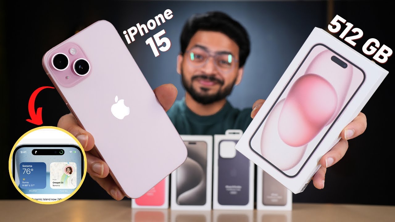 iPhone 15 Unboxing | 512GB Variant 🤩 | Major Upgrade 🔥 | Tech Unboxing