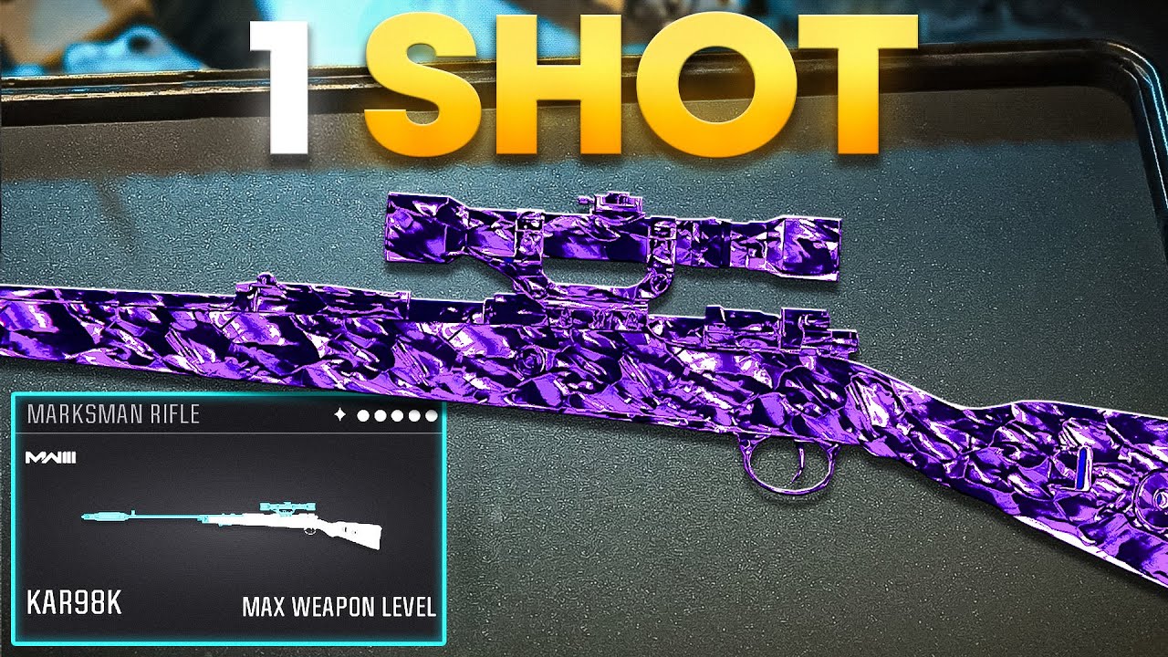 Новый *ОДИНОЧНЫЙ* КЛАСС KAR98 СЛОМАН в WARZONE! 😍 (Лучшая расстановка класса KAR98) - BO6