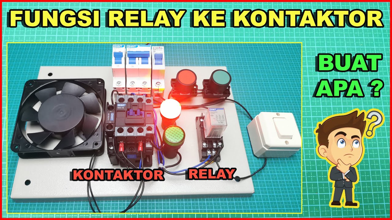SEMUA HARUS TAU - Fungsi Relay Pada Kontaktor