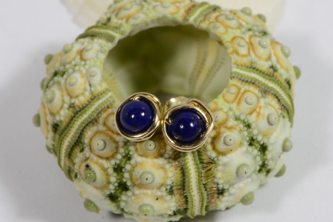 Free tutorial How Wire Wrapped Stud Earrings