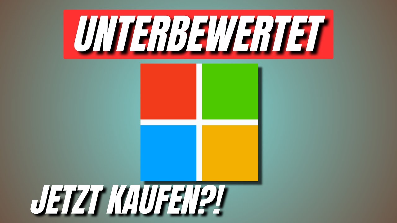 Microsoft Aktie fällt  |  Kaufen?  Mein ANALYSE-TOOL zeigt den fairen Preis!