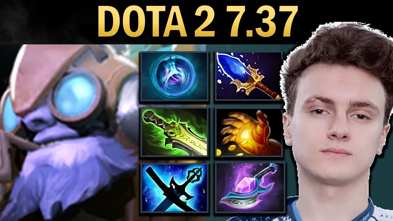 Tinker Gameplay Miracle with Midas and Ethereal - Dota 2 7.37