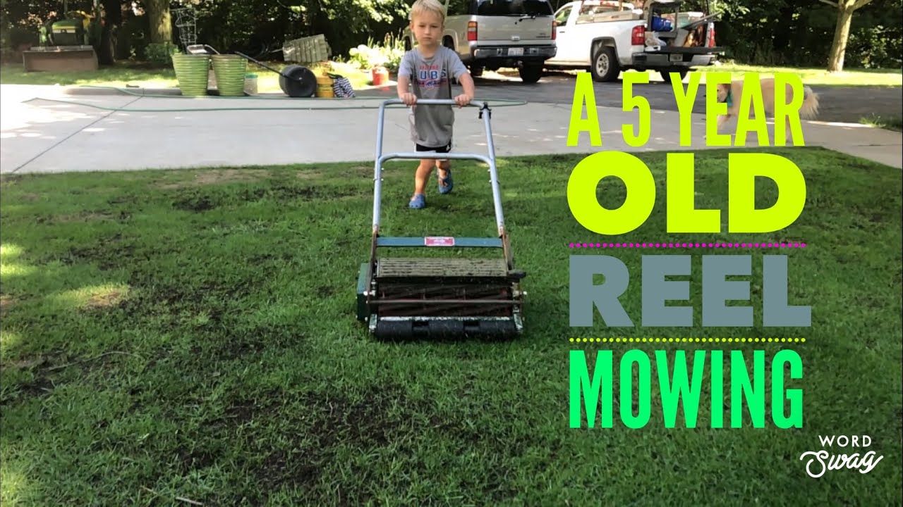 The Hudson Star is so easy to use even a 5 year old kid can mow with it