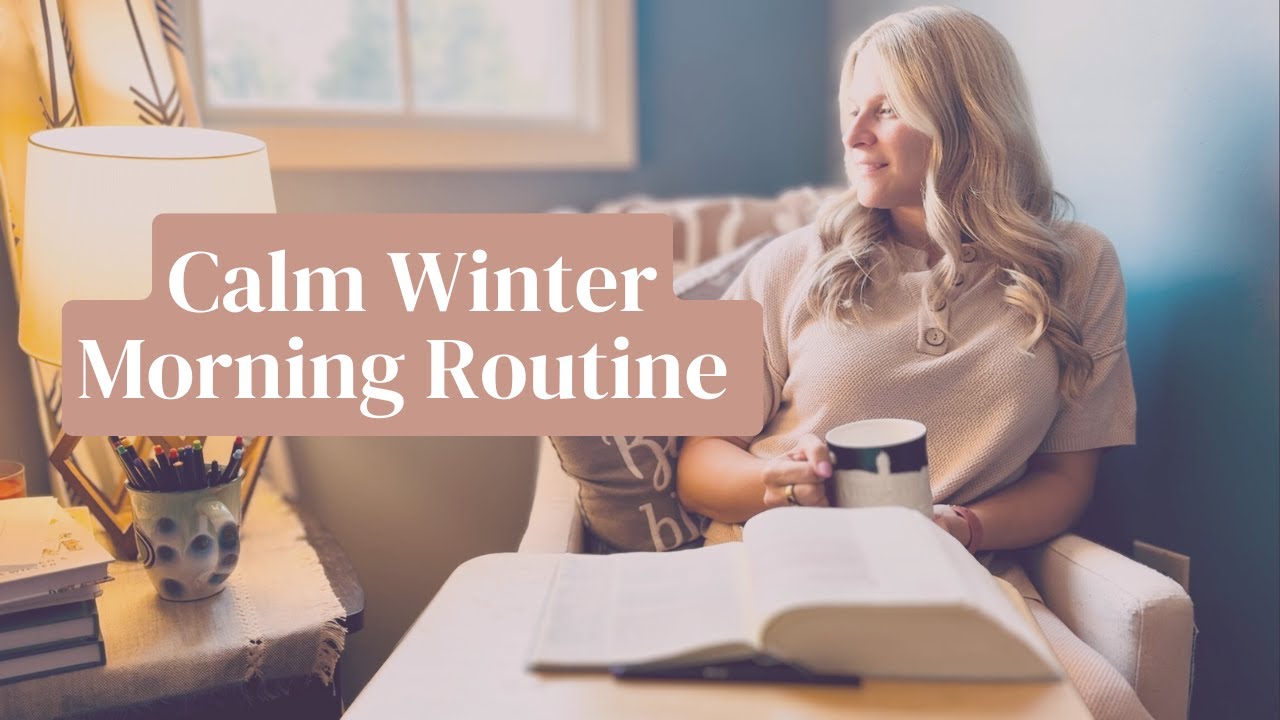 Calm Winter Morning Routine Before My Kids Wake Up | Working Mom Rhythm