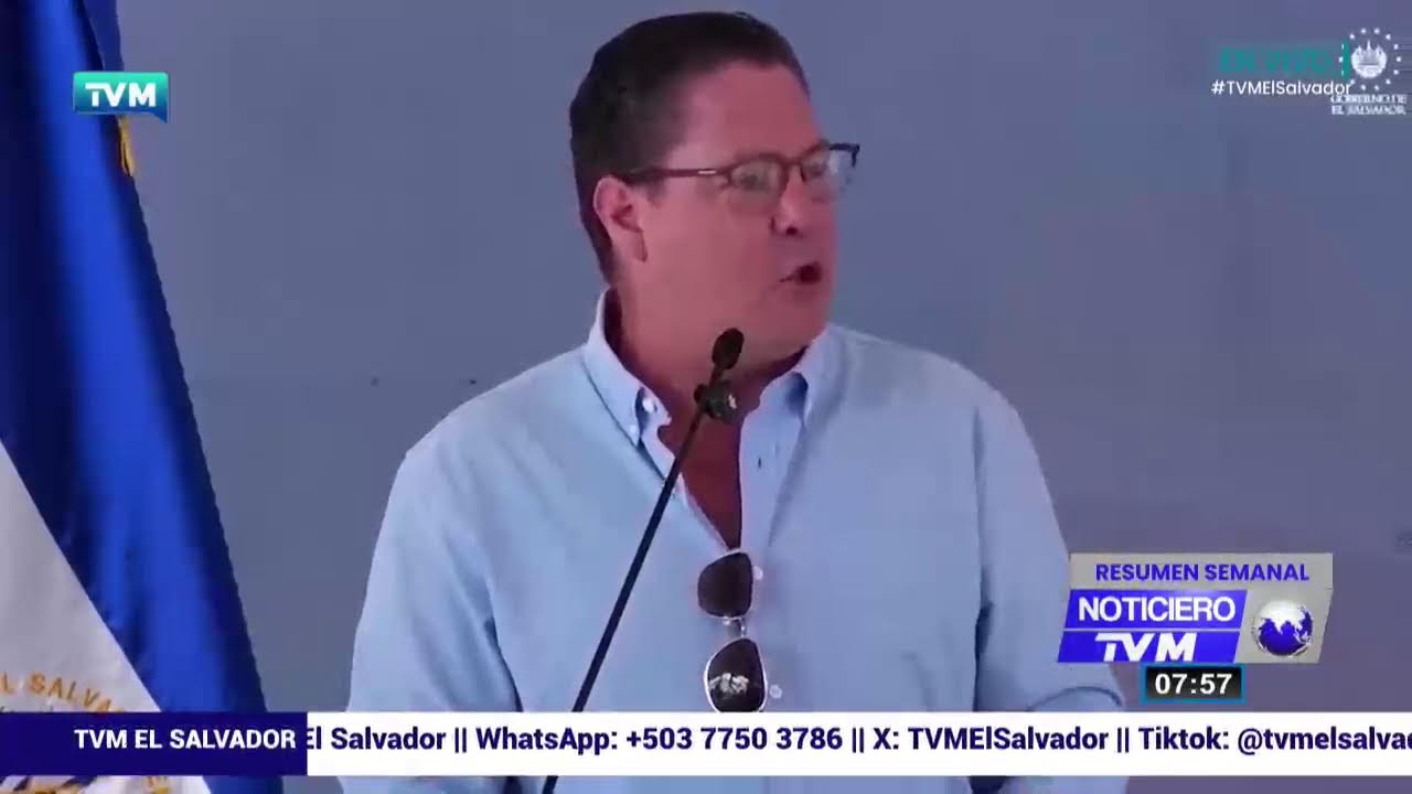 EN VIVO NOTICIERO TVM EL SALVADOR EMISON FIN DE SEMANA