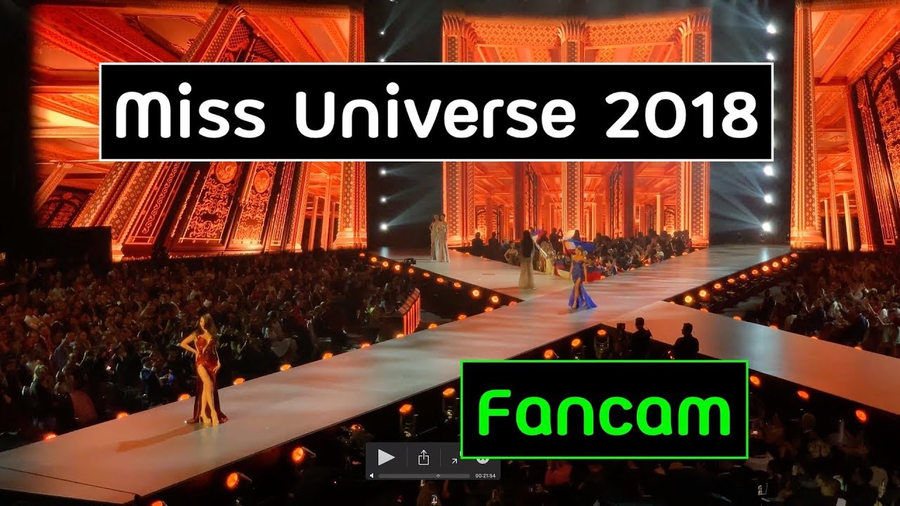 Miss Universe 2018 Stage Highlights [4K Fancam]