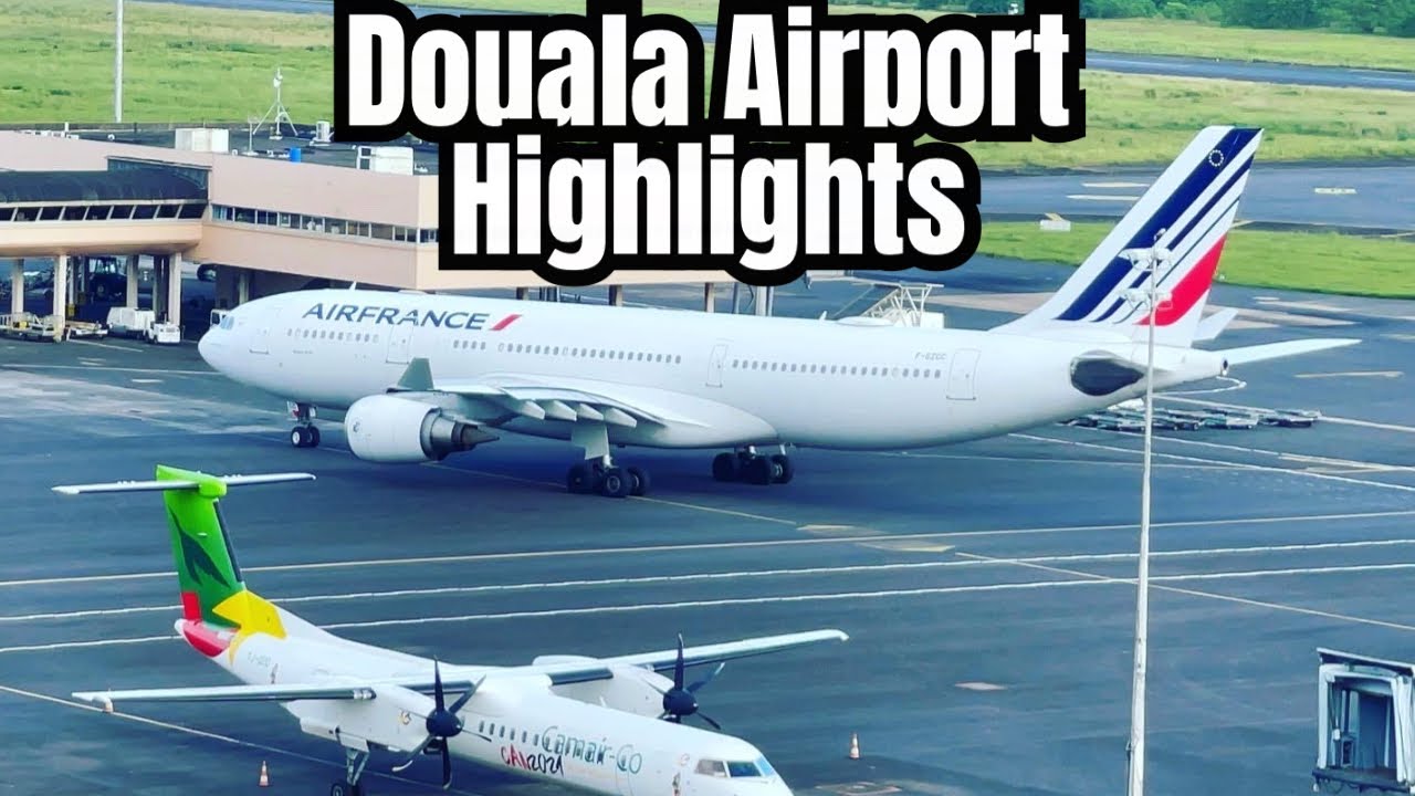 CAMEROON'S PREMIER PLANE SPOTTING SITE:  Douala International Airport