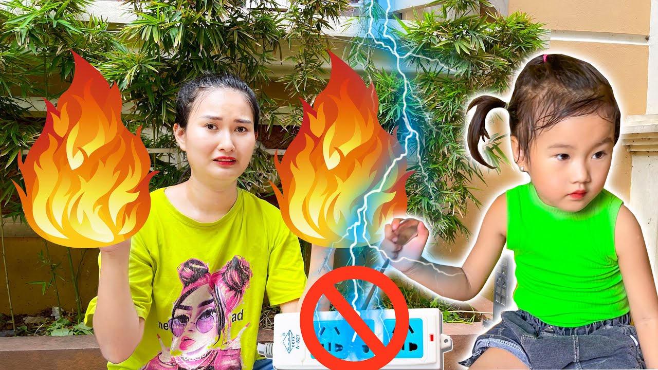 Cam Cam v&agrave; b&agrave;i học kh&ocirc;ng được chơi với điện v&agrave; lửa - Cam Cam TV