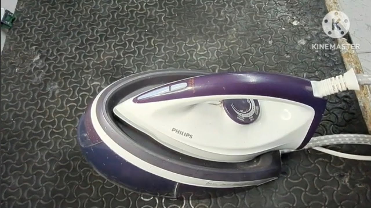 Ремонт утюга PHILIPS, проблема с паром, модель HI5919