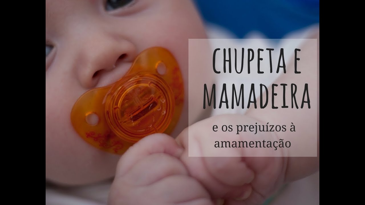 Chupeta e mamadeira - como podem prejudicar a amamentação