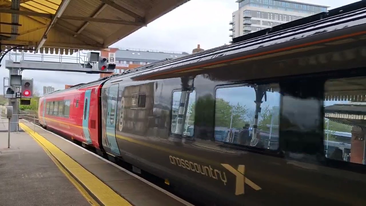 New CrossCountry Class 220023 Arriving into Basingstoke The 14th of April 2026