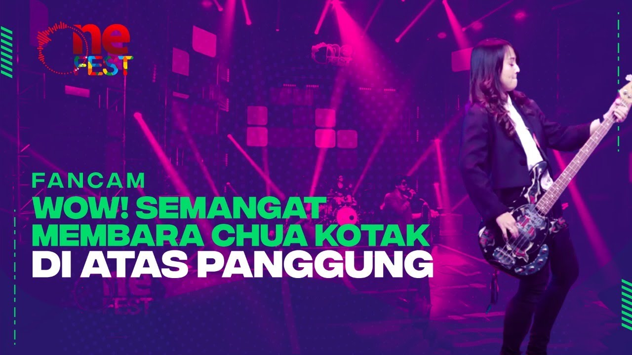 [Vertical Video] WOW! Semangat Membara Chua Kotak di Atas Panggung | One Fest Season II tvOne