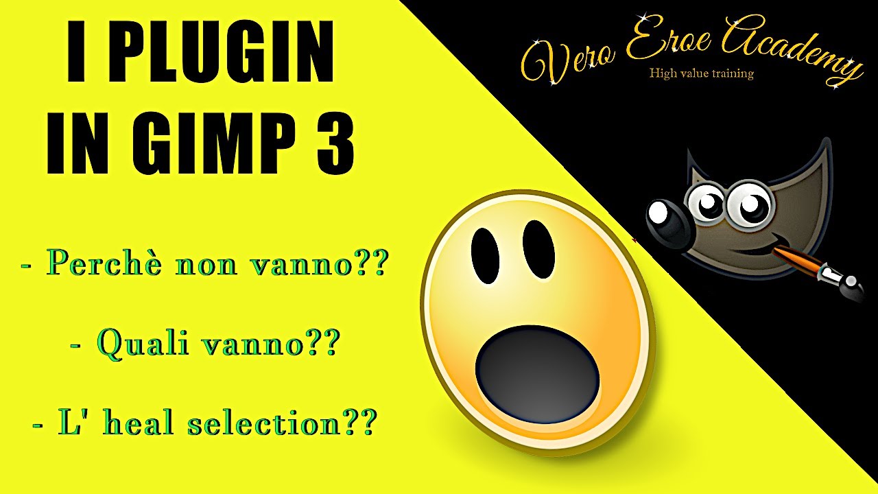 Facciamo chiarezza sui PLUGIN per GIMP 3!