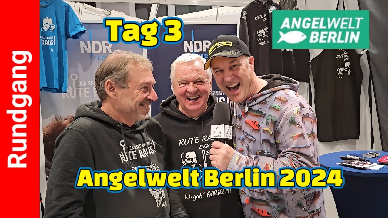 Rundgang Angelwelt Berlin 2024 | Gewinne 3200,-€ Startplatz für WPC-24h-Angeln!