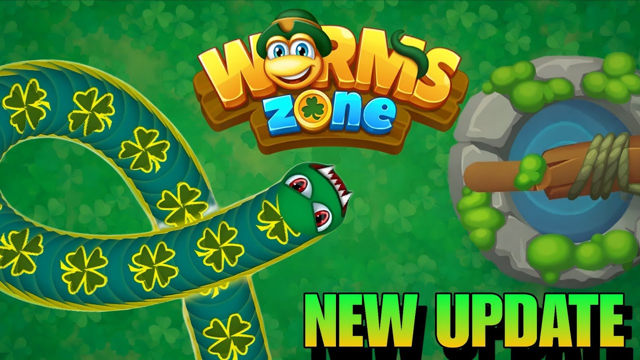 Worms Zone.io St. Patrick&rsquo;s Day Event Gameplay | New Update 2026 🍀🐍