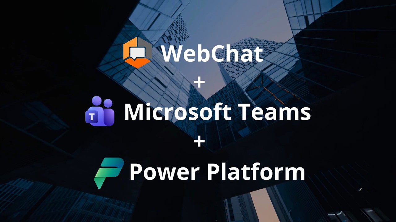 WebChat for Microsoft Teams