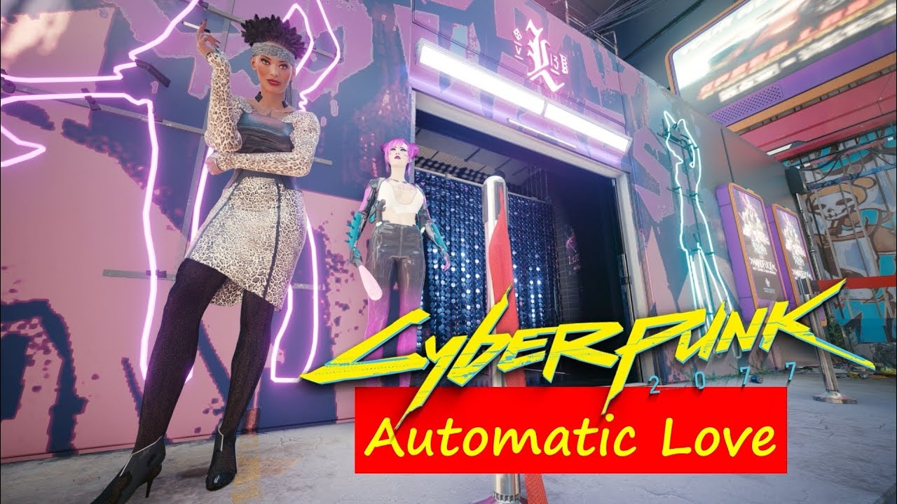 Cyberpunk 2077 - The Story of Judy🥰 & V🌹 - Automatic Love Part 1