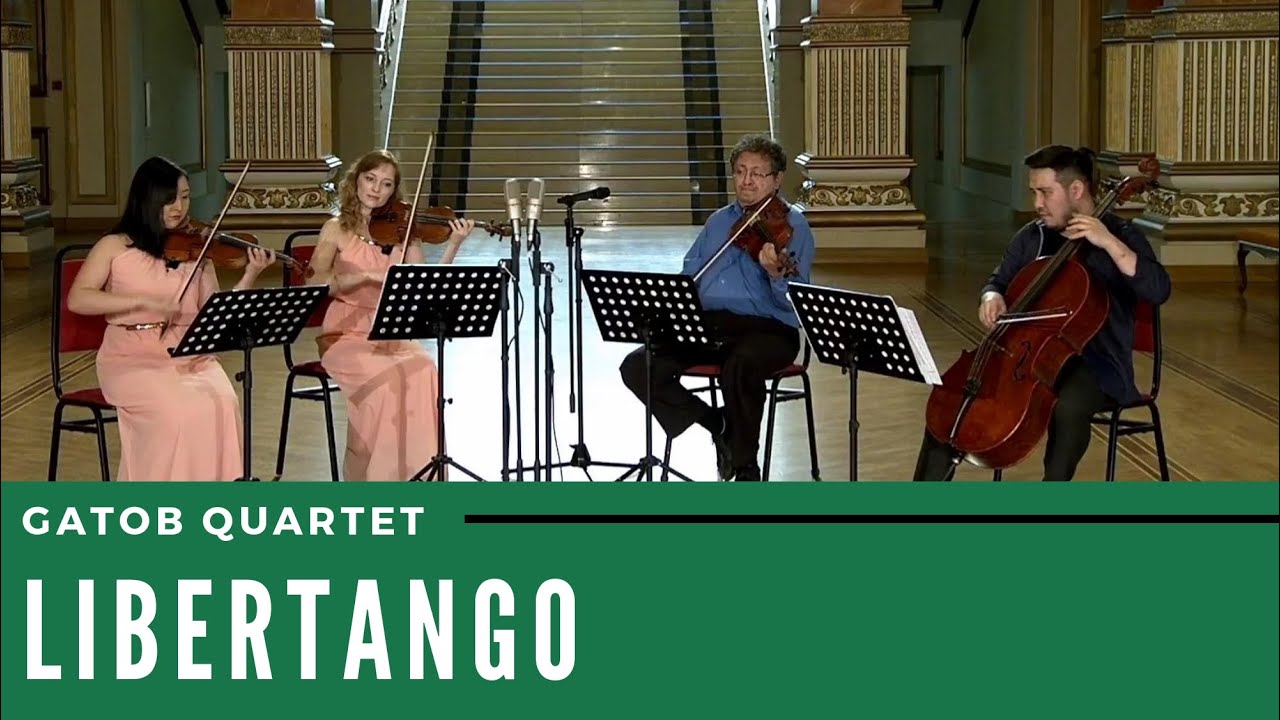 GATOB QUARTET/Libertango/Astor Piazzolla/Либертанго/Астор Пьяццолла/string quartet/струнный квартет