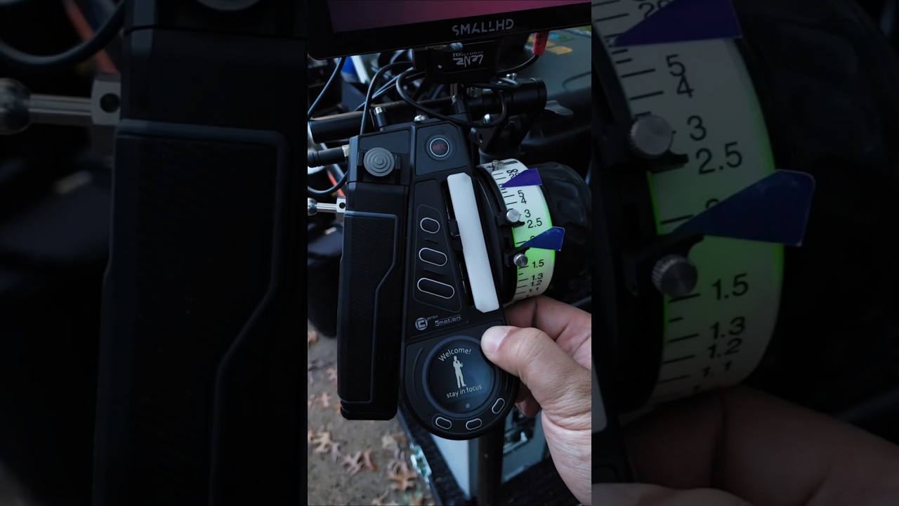 Setting up Focus puller station with CMotion cPro