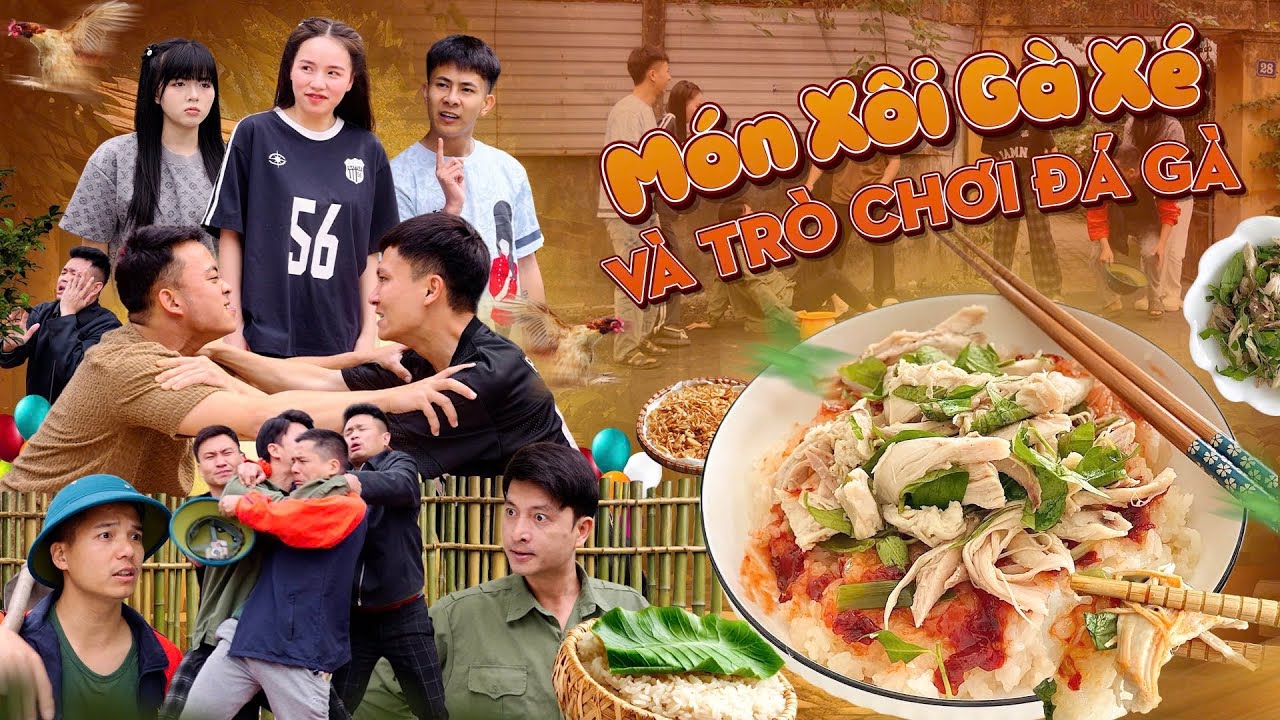 MÓN XÔI GÀ XÉ VÀ TRÒ CHƠI ĐÁ GÀ | Hai Anh Em Phần 897 | Phim Tình Cảm Hài Hước Gãy Media